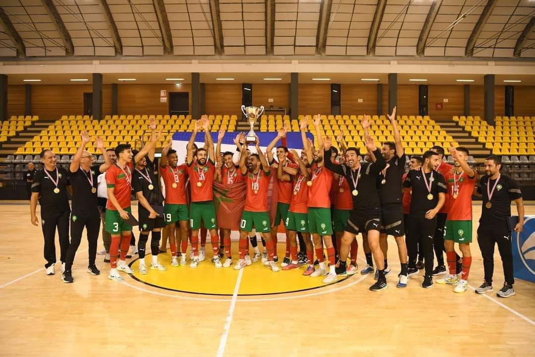 المنتخب الوطني للفوتسال يتوج باللقب عقب فوزه على نظيره التركي