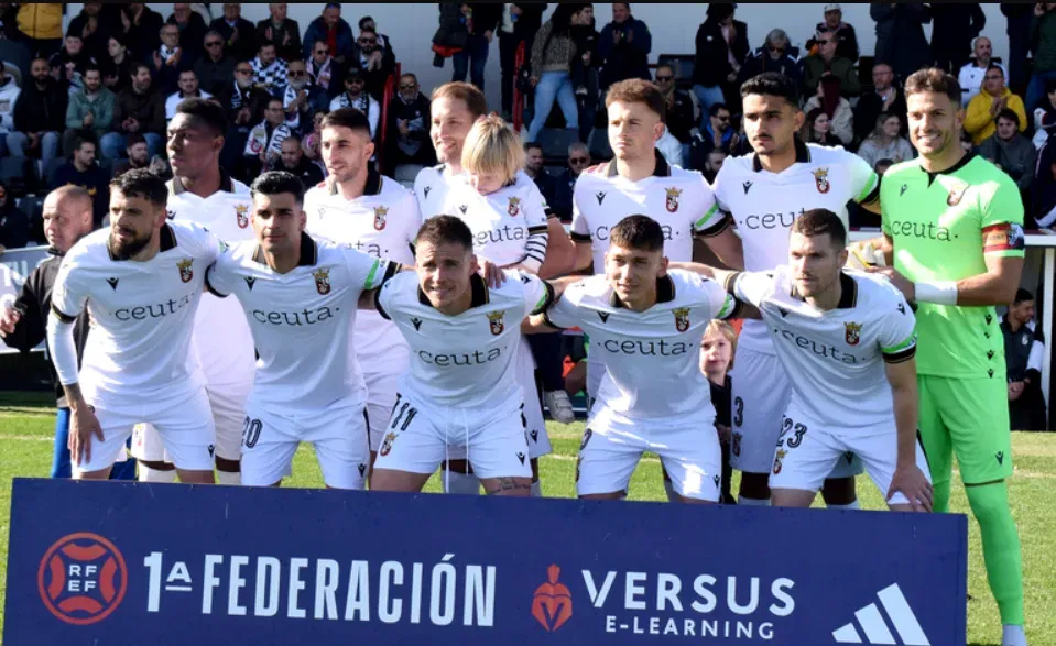 Equipo del Atlético Ceuta