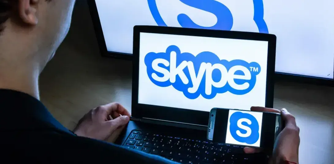 .. تطبيق Skype